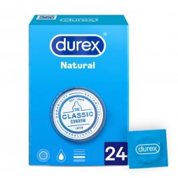 Durex Natural Plus Easy On 24uds