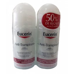 Eucerin Desodorante Roll On Duplo antitranspirante forte