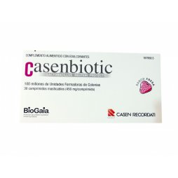 Casenbiotic Fresa 30 Comprimidos
