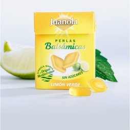 Juanola Perlas Limón Verde sin azúcar
