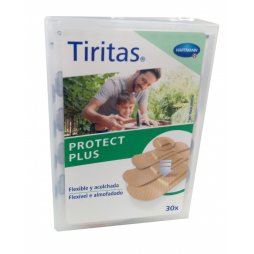 Tiritas Protect Plus 30uds
