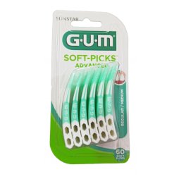 Gum Soft Picks Advanced Regular 60ud