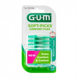 Gum Soft-Picks Comfort Flex Regular 40ud